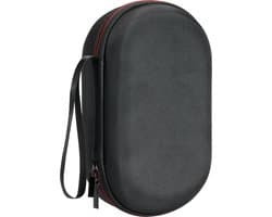 YONO Koptelefoon Hoes geschikt voor JBL - Sony - Bose - Opberghoes - Hard Case - On-ear/Over-ear - Zwart - Ovaal — afbeelding 1
