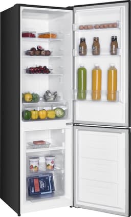 Exquisit CDJ255-NF-040EB - Koel-vriescombinatie - No-Frost - 5 Jaar Garantie - 253 Liter - Zwart — thumbnail 3