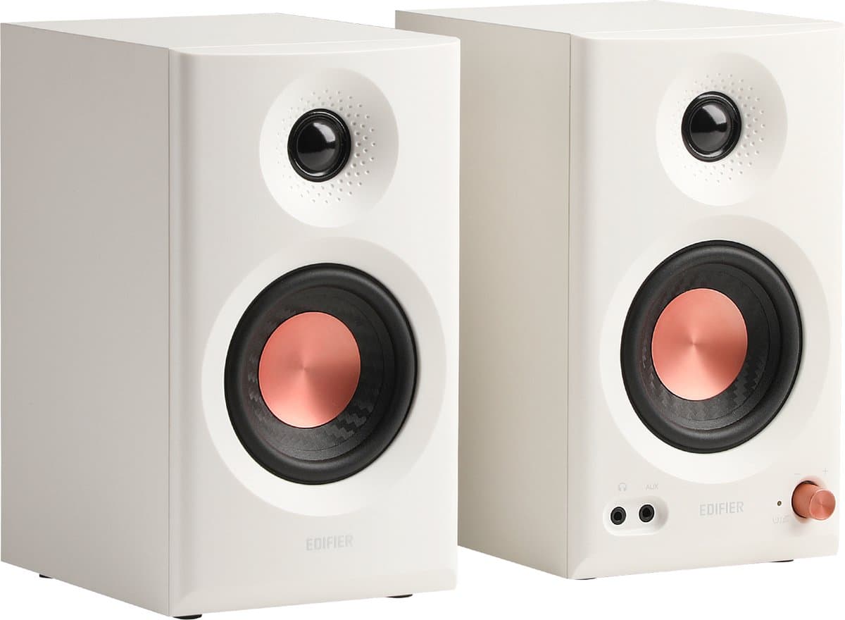 Edifier MR3 - Studio monitor speakers met Bluetooth / Wit — afbeelding 1