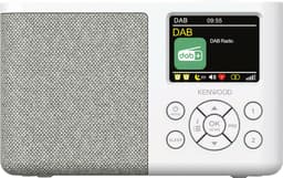 Kenwood CR-M33DAB DAB+ Radio - Interne accu - Wit — thumbnail 1