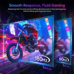 KTC H24F8 Gaming Monitor, 23,8” 1920*1080 16:9 Snel IPS-scherm - 180Hz Refresh Rate - 1ms Reactietijd — thumbnail 5
