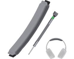 Vervangende Hoofdband voor Bose QuietComfort 35, 35 II, 45 (QC35, QC35 II, QC45) Over-Ear Hoofdtelefoon van MMOBIEL – Protein PU Hoofdband – Hoofdtelefoon Hoofdkussen Cover Reparatie – Grijs