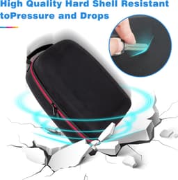 YONO Opbergtas geschikt voor Meta Quest 3 - Oculus - Case - Hoes - Koffer - Cover Opberghoes VR Bril - Accessoires — thumbnail 4