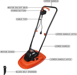 Cortacúsped Aerostßtico 1.200W 30cm - Tuinmachine voor Perfecte Grasmaaien — thumbnail 1