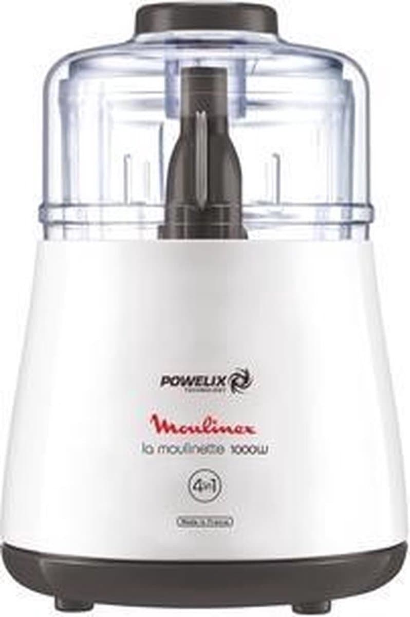 Moulinex DPA110 elektrische hakmolen 0,5 l Wit 1000 W — afbeelding 1