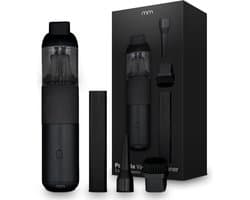 MikaMax Portable Vacuum Cleaner - Draagbare mini stofzuiger - Stofzuiger voor in de auto - Klein stofzuigertje - 3 Opzetstukken - Ook te gebruiken als blazer - Geen Lawaai (70dB) - Lange Accuduur