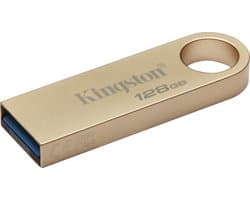 Kingston DataTraveler SE9 G3 USB-stick Retail 128 GB Goud DTSE9G3/128GB USB-A 3.2 Gen 1
