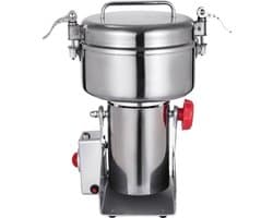 Elektrische graanmolen - 1800 W - Swing type - 750 G - RVS - 26000 t/min