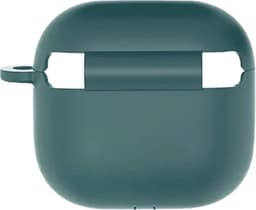 ShieldCase Siliconen Hoesje met Koordje Geschikt voor Airpods 4 - Siliconen Case voor Apple Airpods 4 Case Hoesje - Donkergroen — thumbnail 3