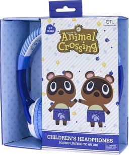 Animal Crossing - kinderkoptelefoon - volumebegrenzing - verstelbaar - comfortabel (blauw) — thumbnail 5