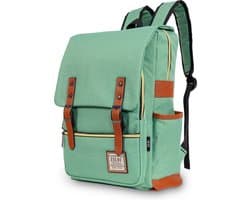 ZILOU® Laptop Rugzak - 15.6 inch Rugtas - Schooltas - Dames en Heren - Laptoptas - Anti Diefstal - Meisjes en Jongens - 28L - Waterafstotend - Groen