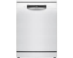 Bosch SMS4ECW28E - Serie 4 - Vrijstaande vaatwasser - 60 cm - Wit - Energielabel A - Extra droog optie - Home Connect - Vario Lade voor bestek en kookgerei