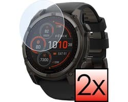 Screenprotector Geschikt voor Garmin Fenix 8 (47 mm) Screenprotector Tempered Glass Gehard Glas - 2 PACK