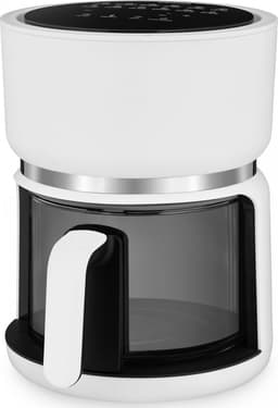 4SWISS ABB-G24 Pure Glass - Airfryer - Heteluchtfriteuse - 1200W - 3L - Touchscreen - Glazen bak - Wit — thumbnail 8