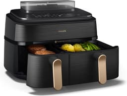 Philips 5000 series NA552/00 - Dubbele heteluchtfriteuse - 9L - 2750W - Zwart — thumbnail 6