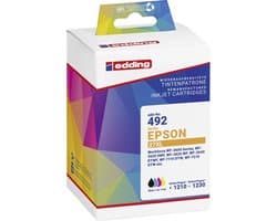 Edding Inktcartridge vervangt Epson T2715, T2711, T2712, T2713, T2714, 27XL Compatibel Combipack Zwart, Cyaan, Magenta,