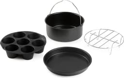 DOMO 167 Accessoires Airfryer - Heteluchtfriteuse Accessoires Set - Geschikt voor Airfryer (X)XL - 4 stuks — thumbnail 1