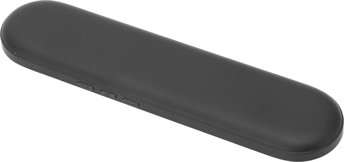Mini Beengeleiding Stereo Bluetooth Draadloze Muziek Slaapkoptelefoon met Timer Om Te Slapen - Luidspreker voor Onder de Nek Zwart . — afbeelding 1