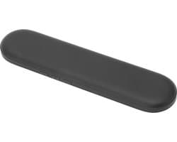 Mini Beengeleiding Stereo Bluetooth Draadloze Muziek Slaapkoptelefoon met Timer Om Te Slapen - Luidspreker voor Onder de Nek Zwart .