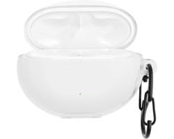 kwmobile Earphones Case for Huawei Freebuds 5i Case - Clear TPU Silicone Earbuds Cover - Transparent