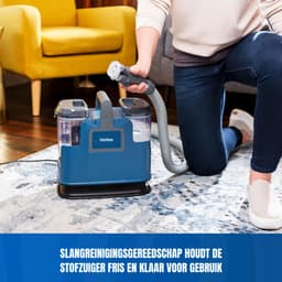 Aura® Tapijtreiniger machine - Tapijtreiniger - Tapijtreiniger apparaat - Blauw - 34cm x 23cm x 36cm — thumbnail 2
