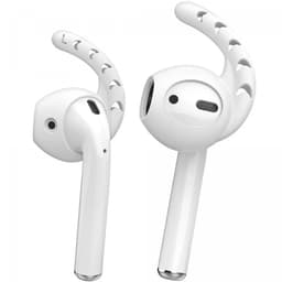 Sport Siliconen Earhooks Geschikt voor Apple AirPods (1 & 2) - Siliconen Oorhaken - Geschikt voor o.a. Hardlopen, Fietsen, Sportschool - Wit (3-Pack) — thumbnail 1