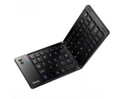 Opvouwbaar Toetsenbord - Draadloos Toetsenbord - Reis Toetsenbord Draagbaar - Bluetooth Toetsenborden - Laptop iOS Android Windows Tablet iPad Smartphone PC Computer - Zwart