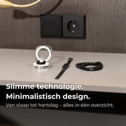 NOLATR Smart Ring LUX Slimme Ring – Stappenteller & Hartslagmeter – Zilver – Maat 7 — thumbnail 5