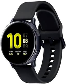 Samsung Galaxy Watch Active2 40mm 4G Aluminium Zwart (Aqua Black) R835F — thumbnail 2
