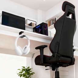 Killogood Hoofdtelefoonhouder bureau metalen – universeel koptelefoon standaard zwart — thumbnail 3