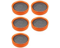 Vervangingsfilter – Wasbaar en herbruikbaar – 5 stuks – Zwart