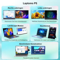 Draagbare Externe Monitor 15,6 Inch FHD 1080p voor Laptop en PC — thumbnail 4
