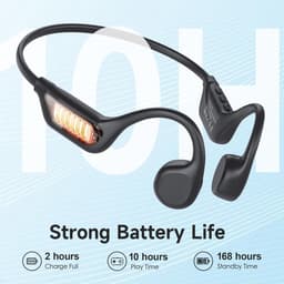 Bone Conduction Headphones Bluetooth 5.4 – Open-Ear Sportkoptelefoon IPX5 Waterdicht – Draadloos met 10 Uur Batterij – Voor Hardlopen, Fietsen & Fitness — thumbnail 2