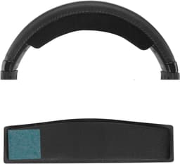 Vervanging Hoofdband Pad Compatibel met Hoofdtelefoons - Reparatie Deel - Zwart - Comfortabel - Duurzaam. — thumbnail 1