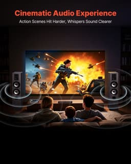 VEVOR 2x Staande Luidsprekers 3-Weg Systeem 145w 70Hz–20kHz 1,91/2,54cm Tweeter — thumbnail 4