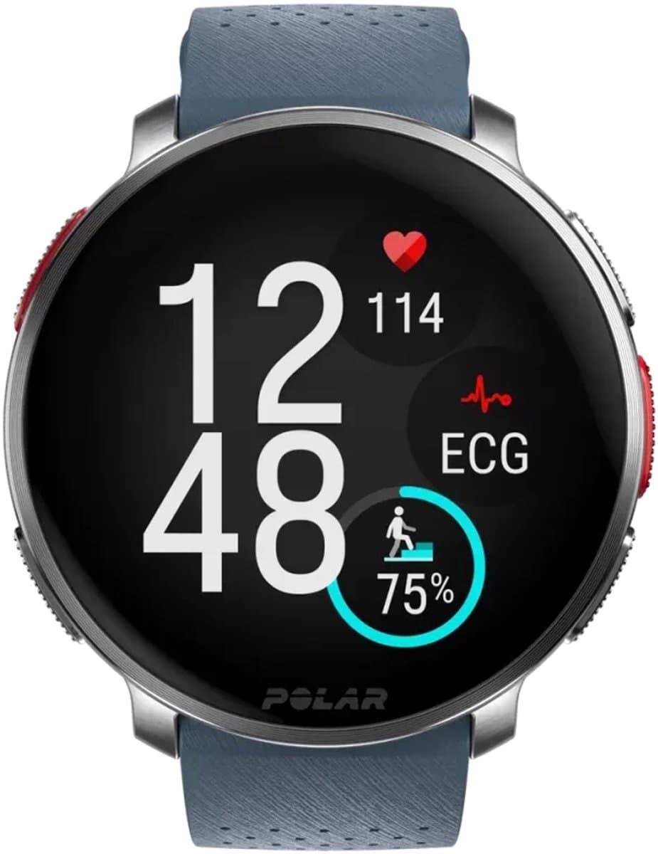 Polar Vantage V3 Zilver/Blauw — afbeelding 1