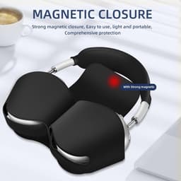 Smart Case Hoesje 5-in-1 voor Draadloze Hoofdtelefoon, PU-leer en Siliconen Beschermset — thumbnail 3