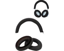 Siliconen Beschermhoes Set voor Over-Ear Koptelefoon met Noise Cancelling - Oor- en Hoofdband Cover