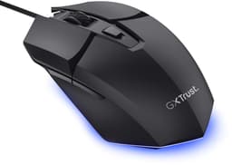 Trust GXT 121 Felox+ - Gaming Muis - Bedraad - 10.000 DPI - RGB Verlichting - Inclusief Griptape - Zwart — thumbnail 2