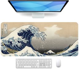 Olivivo® Muismat Grote Golf- Gaming Mousepad XXL - Onderlegger - Grote Muismat - 90x40 CM - Bureaulegger - Toetsenbord - Anti Slip - Waterproof - Desktop mat — thumbnail 1