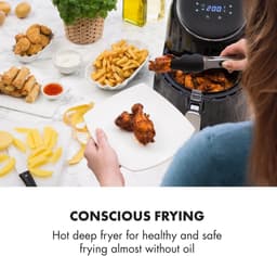Heteluchtfriteuse met 2.5L Inhoud, Digitaal Display en 8 Programma's — thumbnail 2