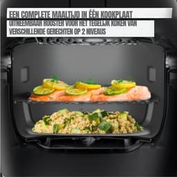 Aurixi® Multicooker - Multicookers - Grijs - ‎38cm x 36cm x 35cm — thumbnail 8