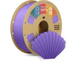 Matte PLA 3D Printer Filament 1.75mm, 1KG Kartonnen Spoel, Hoge Maatnauwkeurigheid