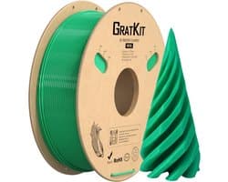 PETG Filament 1.75mm 1KG Rolle 3D Printer Filamen, ±0.3mm Nauwkeurigheid, Groen