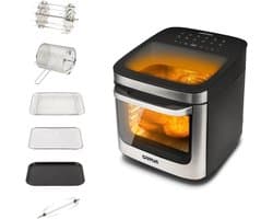 Heteluchtfriteuse Oven met 13 Liter Inhoud en 1800 Watt Vermogen