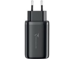 USB-oplader A+ 2× Type-C 65 Watt