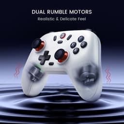 GameSir Nova Lite - Draadloze Controller - Hall Effect - Voor Switch/Switch 2/PC/Android/iOS - Wit — thumbnail 3