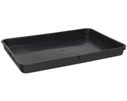 DnA® Lekbak Wasmachine - Lekbak - Anti Trillingsmat Wasmachine - Lekbak Wasmachine 60x60 x - Lekbak Wasmachine Universeel - Zwart - ‎39cm x 57cm x 5cm