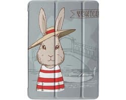 Beschermhoes voor iPad 7e, 8e en 9e Generatie (10.2 inch) met Standaard en Automatische Slaap/Waakfunctie