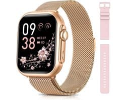 Smartwatch voor Dames met Lange Batterijduur en Fitnessfuncties